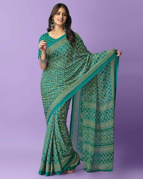 Printed Daily Wear Georgette Saree