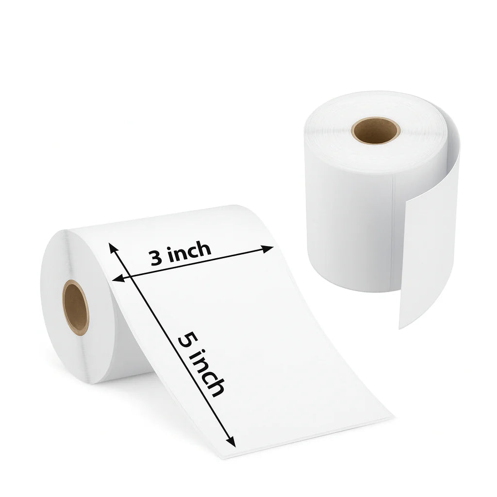 3 X 5 Inch Thermal sticker roll (400 pc/roll)
