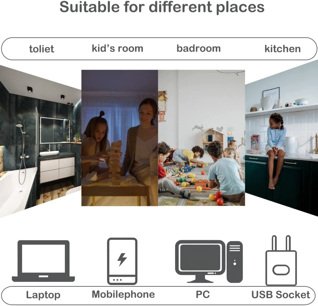 USB Led Mini Night Light Home & Kitchen