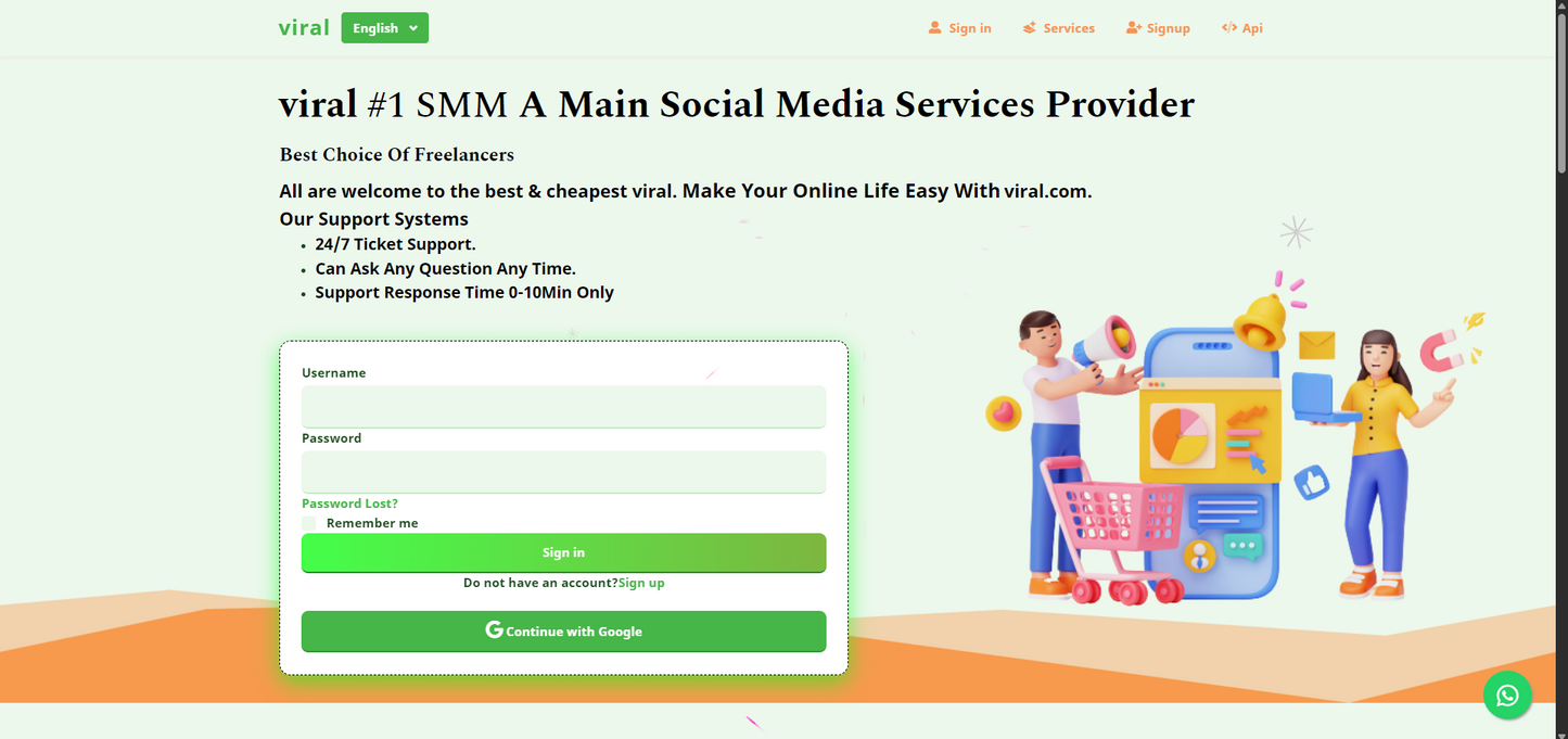 Advanced SMM Panel Script with Lifetime Access