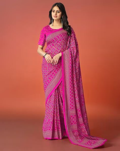 Women Printed Saree