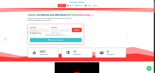 php smm panel script
