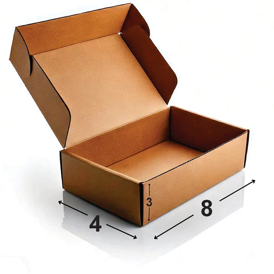 8 X 4 X 3 Inch (Pack of 100 pc)