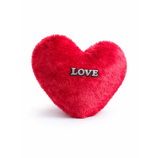 Red Heart Love Cushion – Soft Plush Romantic Gift