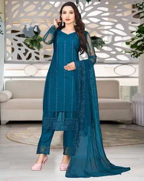 Kurta With Dupatta And Bottomwear women