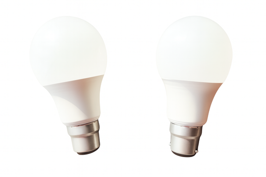 9W LED Bulb Pack of 2 | Super Bright Cool White | Energy Saver Long Life | B22 Holder LED Light for Home