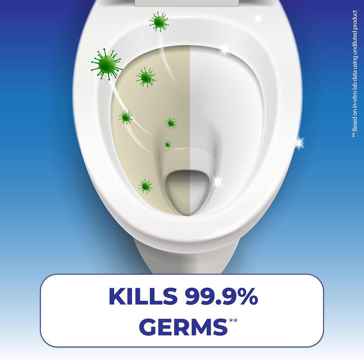 Multi-Purpose Liquid Toilet Cleaner and Freshener for a Pristine Bathroom Regular Liquid Toilet Cleaner (2 x 500 ml