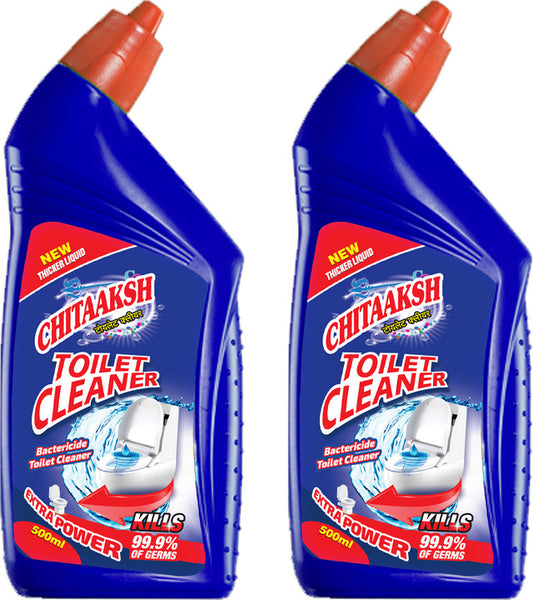 Multi-Purpose Liquid Toilet Cleaner and Freshener for a Pristine Bathroom Regular Liquid Toilet Cleaner (2 x 500 ml