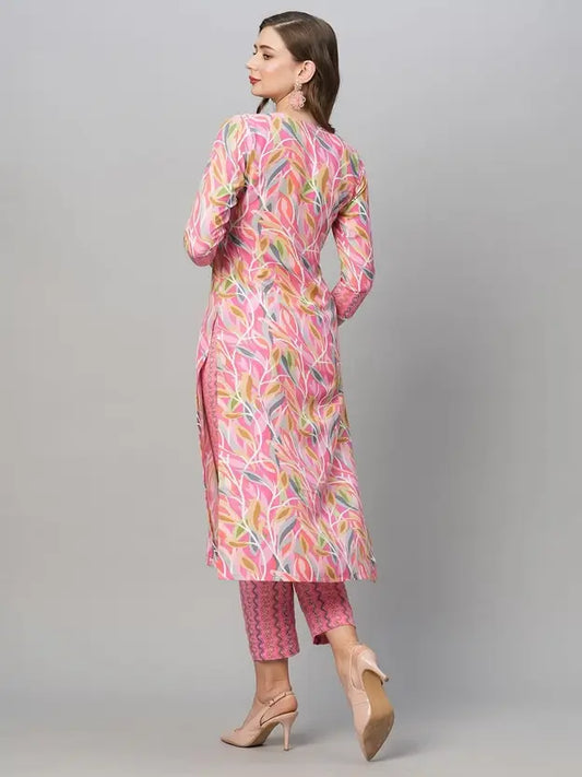 cotton kurti with pent for women