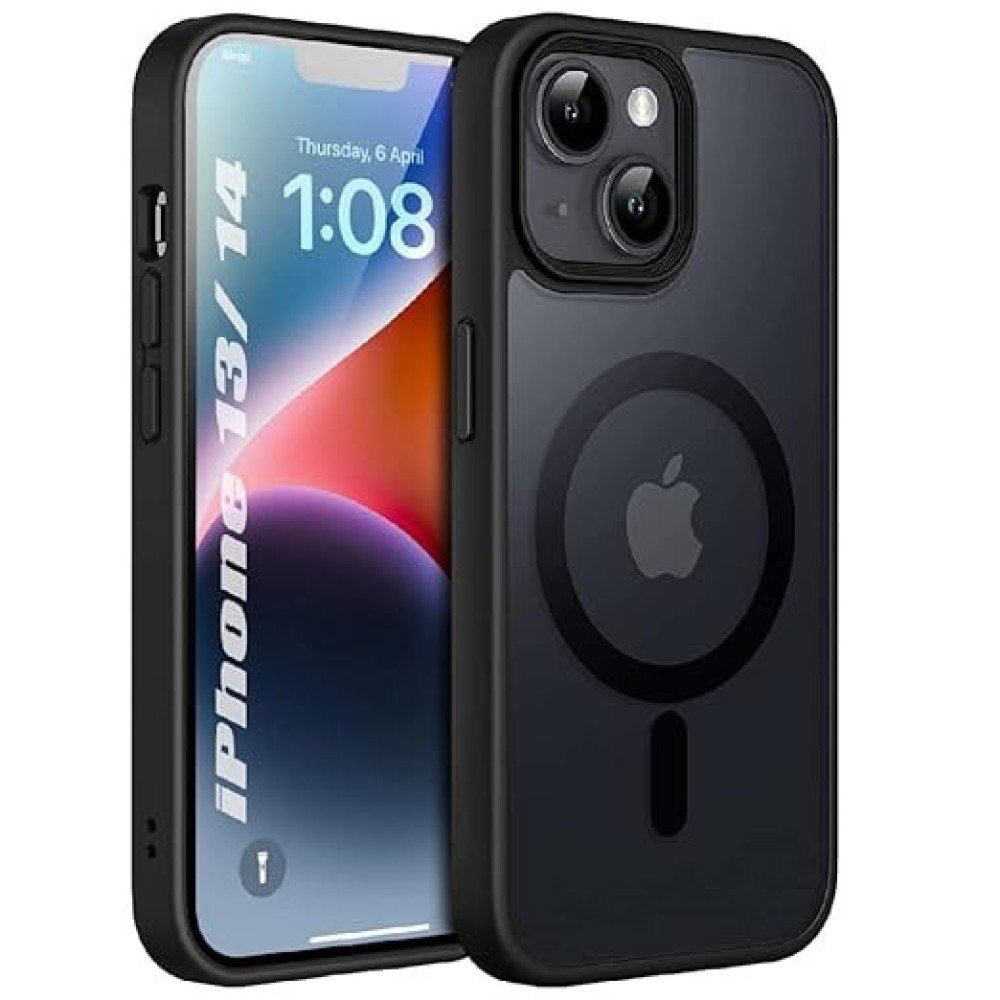 Back Cover Case Compatible With Mag-Safe Designed For iPhone 14
